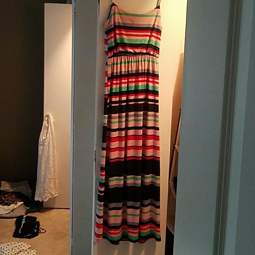 Maternity maxi dress